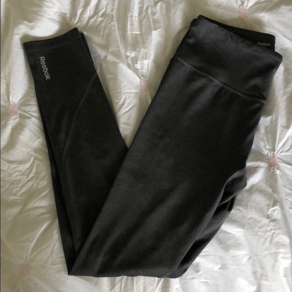 Reebok Grey Mesh Leggings